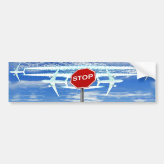 Stop Chemtrails Bumpersticker