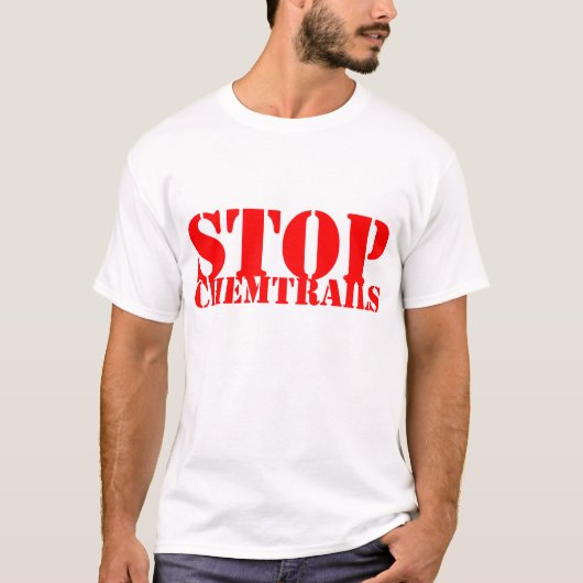 Stop Chemtrails - Camiseta T-shirt (Voorkant)