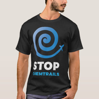 Stop Chemtrails - Complottheorie T-shirt