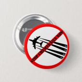 STOP CHEMTRAILS RONDE BUTTON 5,7 CM (Voorkant /achterkant)