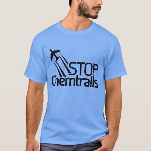 Stop Chemtrails T-Shirt (Voorkant)