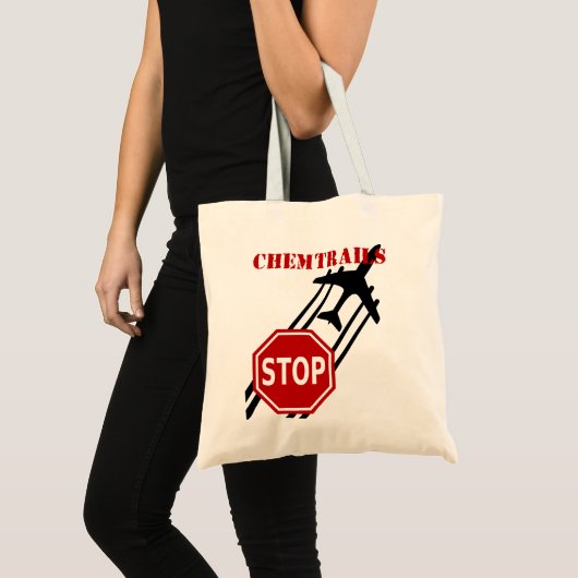 Stop Chemtrails tas (Voorkant (product))