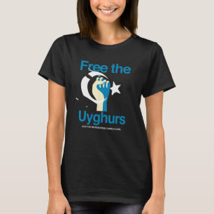 Stop China. Bevrijd de Oeigoeren T-shirt