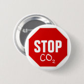 STOP CO2 RONDE BUTTON 5,7 CM (Voorkant /achterkant)