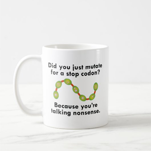 Stop Codon Koffiemok (Links)