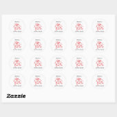 Stop Corona Ronde Sticker (Vel)