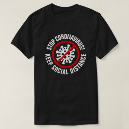 Stop CoronaVirus Covid19 Logo t shirten T-shirt