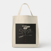 Stop Coronavirus! Ellebpomhandshake, afstand Tote Bag (Achterkant)
