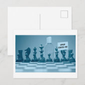 Stop Covid-19 briefkaart (Voorkant / Achterkant)