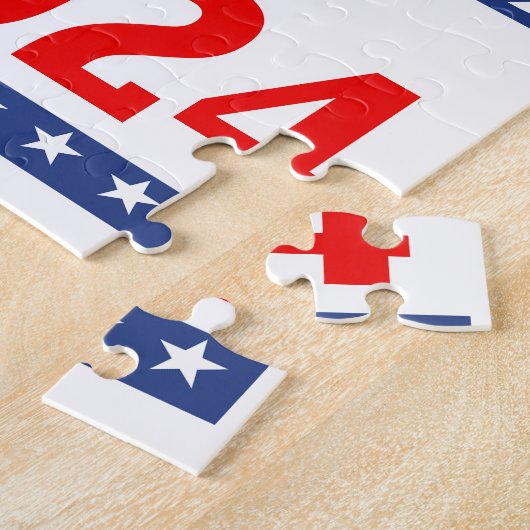 Stop Creepy Weird Vote Harris Walz 2024 Legpuzzel (Zijkant)