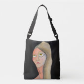 "Stop" Crossbody Tas (Voorkant)