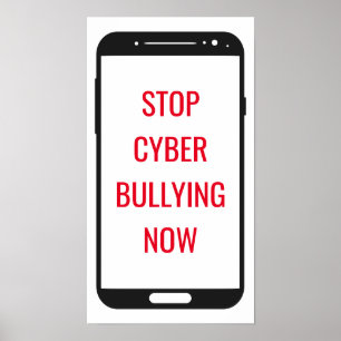 Stop Cyber Bullying Poster