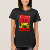 STOP CYBERPESTEN T-SHIRT (Voorkant)