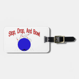 Stop Daling Bowl Bagagelabel