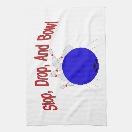 Stop Daling Bowl Theedoek (Verticaal)