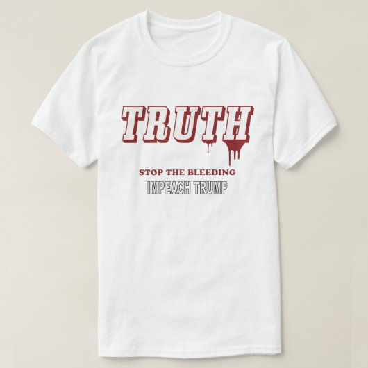STOP DE BLOEDING T-SHIRT (Design voorkant)