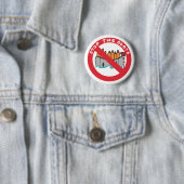 Stop De Boten Ronde Button 5,7 Cm (In situ)