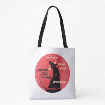Stop de Bullfights - Canvas tas