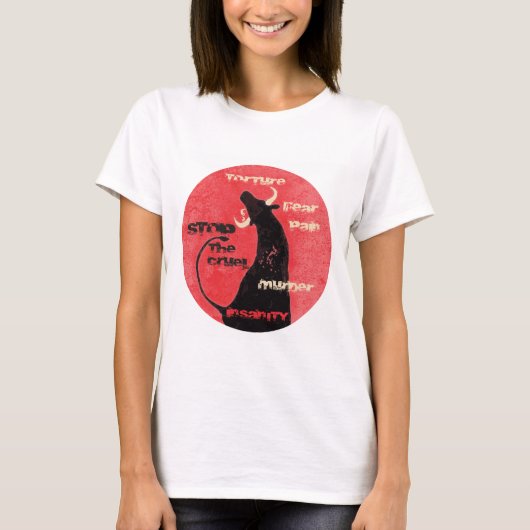 Stop de Bullfights - T-Shirt (Voorkant)