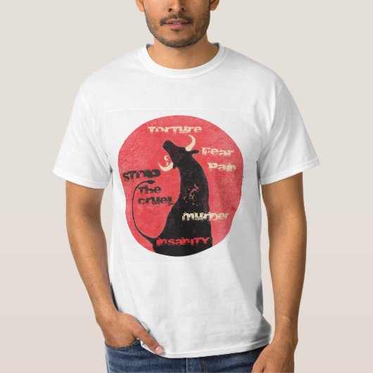 Stop de Bullfights - T-shirts (Voorkant)