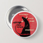 Stop de Bullgevecht - Button (Voorkant /achterkant)