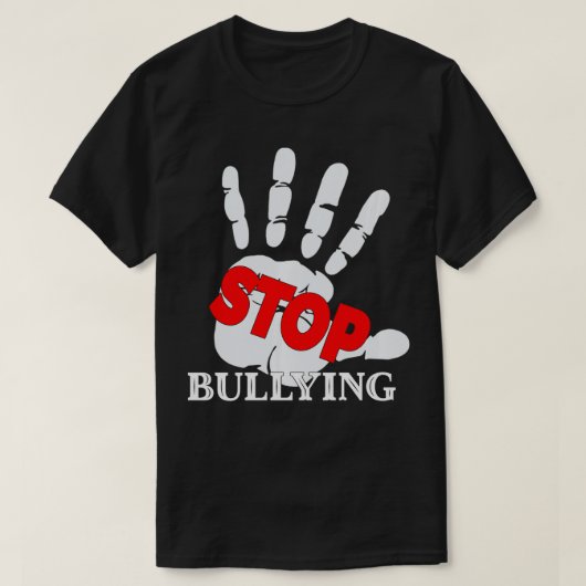 Stop de Bullying Anti Bullying Pink Day Unity Day T-shirt (Design voorkant)