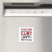 Stop de Clot DVT Awareness Deep Trombose Magneet (Insitu (Vaatwasser))