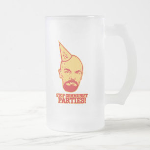 Stop de communistische partij Beer Mok