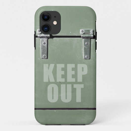 stop de deur van metalen deuren Case-Mate iPhone case (Achterkant)