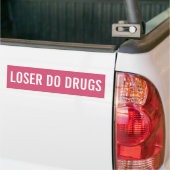 STOP DE DODEN ANTI DRUG BUMPERSTICKER (Op Truck)