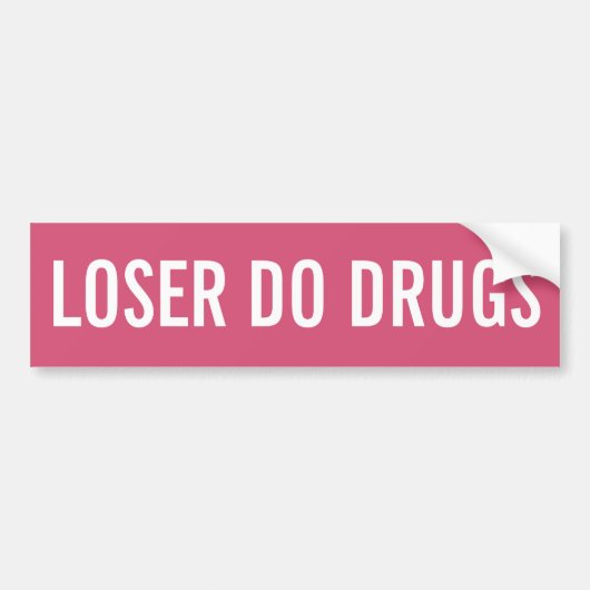 STOP DE DODEN ANTI DRUG BUMPERSTICKER (Voorkant)