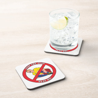 STOP DE FLAP BIER ONDERZETTER