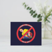 STOP DE FLAP BRIEFKAART (Staand voorkant)