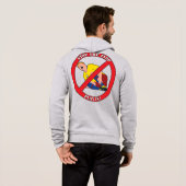 STOP DE FLAP HOODIE (Achterkant volledig)