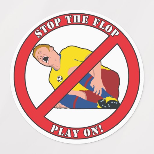 STOP DE FLAP LABELS (Design 2)