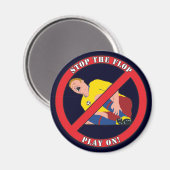 STOP DE FLAP MAGNEET (Voorkant / Achterkant)