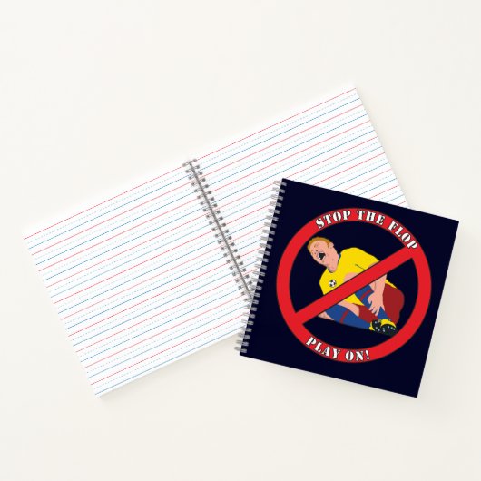 STOP DE FLAP NOTITIEBOEK (Binnen)