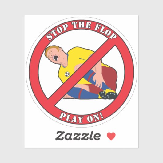 STOP DE FLAP STICKER (Vel)
