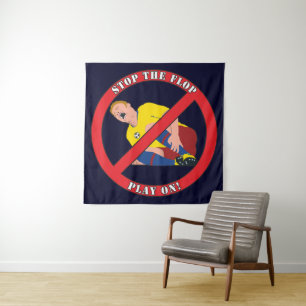 STOP DE FLAP WANDKLEED