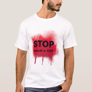 Stop de genocide in Gaza T-shirt