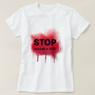 Stop de genocide in Gaza T-shirt