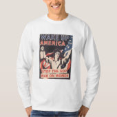 Stop de GOP-oorlog tegen vrouwen, Pro-Choice T-shirt (Voorkant)