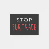 Stop de handel post-it® notes (Voorkant)