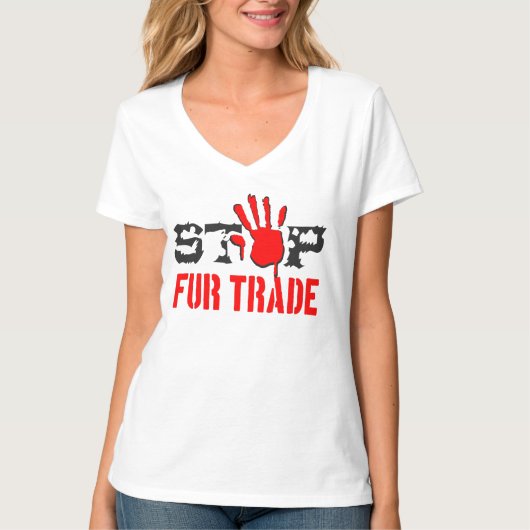 Stop de handel t-shirt (Voorkant)