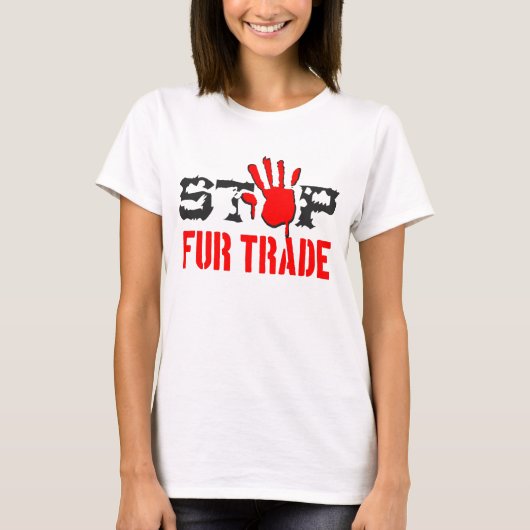 Stop de handel t-shirt (Voorkant)