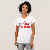Stop de handel t-shirt (Voorkant volledig)
