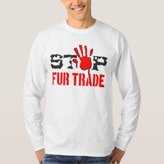 Stop de handel t-shirt