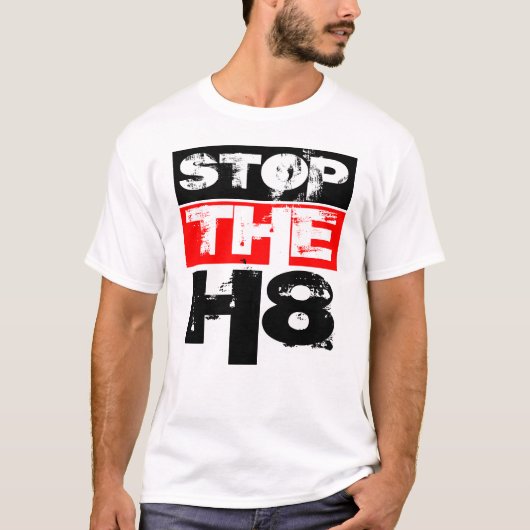 Stop de Hate T-shirt (Voorkant)