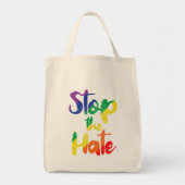Stop de Hate Tote Bag (Voorkant)