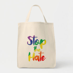 Stop de Hate Tote Bag